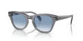 Ray-Ban RB0707S Transparent Grey/Blue (66413F) Sunglasses - Color Image