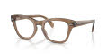 Ray-Ban RB0707V Transparent Light Brown (8198) Eyeglasses - Color Image