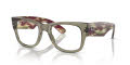Ray-Ban RB0840V Transparent Green (8297) Eyeglasses - Color Image