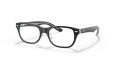 Ray-Ban Junior RY1555 Top Black On Transparent (3529) Eyeglasses - Color Image