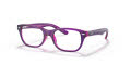 Ray-Ban Junior RY1555 Top Violet On Fuxia Fluo (3666) Eyeglasses - Color Image