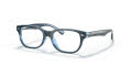 Ray-Ban Junior RY1555F Blue On Blue Fluo (3667) Eyeglasses - Color Image