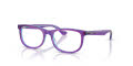 Ray-Ban Junior RB1642 Transparent Violet/Light Blue (3997) Eyeglasses - Color Image