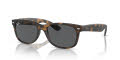 Ray-Ban RB2132 - New Wayfarer Havana / Dark Grey (865 B1) Sunglasses - Color Image