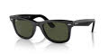 Ray-Ban RB2140 - Original Wayfarer Black / Green Lens (135831) Sunglasses - Color Image
