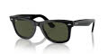 Ray-Ban RB2140 - Original Wayfarer Black / Crystal Green Lens (901) Sunglasses - Color Image
