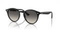 Ray-Ban RB2180 - Round Black / Grey (601/11) Sunglasses - Color Image