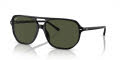 Ray-Ban RB2205 Black - Green (901/31) Sunglasses - Color Image