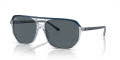 Ray-Ban RB2205 Blue On Transparent Blue (1397R5) Sunglasses - Color Image