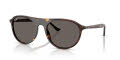 Ray-Ban RB2215 Havana/Dark Grey (902/B1) Sunglasses - Color Image