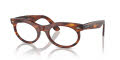 Ray-Ban RB2242VF Striped Havana (2144) Eyeglasses - Color Image