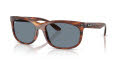 Ray-Ban RB2389 Striped-Havana/Blue (954/62) Sunglasses - Color Image