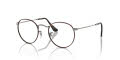 Ray-Ban RB3447V Round Metal Havana On Gunmetal (3174) Eyeglasses - Color Image