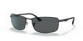 Ray-Ban RB3498 Black / Grey (006/81) Sunglasses - Color Image