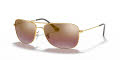 Ray-Ban RB3543 Gold / Purple Mirror Chromance Polarized Lens (001/6B) Sunglasses - Color Image