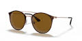Ray-Ban RB3546 Copper On Top Havana / Brown Lens (9074) Sunglasses - Color Image