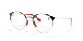 Ray-Ban RB3578VM - Scuderia Ferrari Collection Black On Gold (F061) Eyeglasses - Color Image