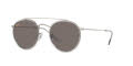 Ray-Ban RB3647NL Silver/Dark Grey (9211B1) Sunglasses - Color Image
