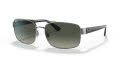 Ray-Ban RB3687 Gunmetal / Grey Gradient Lens (004/71) Sunglasses - Color Image