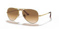 Ray-Ban RB3688 Arista Gold/Light Brown Gradient (914751) Sunglasses - Color Image