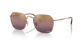 Ray-Ban RB3694 Rose Gold / Red Chromance Lens (9202G9) Sunglasses - Color Image