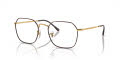 Ray-Ban RB3694V - Jim Optics Havana On Gold (3177) Eyeglasses - Color Image