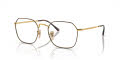 Ray-Ban RB3694V - Jim Optics Havana On Gold (2945) Eyeglasses - Color Image