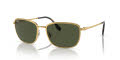 Ray-Ban RB3705 Arista Gold-Green (001/31) Sunglasses - Color Image
