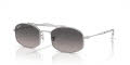 Ray-Ban RB3719 Silver/Light Grey (003/M3) Sunglasses - Color Image
