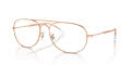 Ray-Ban RB3735V Rose Gold (3094) Eyeglasses - Color Image