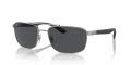 Ray-Ban RB3737 Gunmetal/Dark Grey (004/87) Sunglasses - Color Image