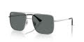 Ray-Ban RB3758 Silver/Dark Grey Polar (003/81) Sunglasses - Color Image