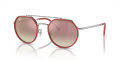 Ray-Ban RB3765 Silver/Copper (003/7O) Sunglasses - Color Image