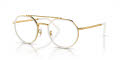 Ray-Ban RB3765V Gold (2500) Eyeglasses - Color Image
