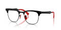 Ray-Ban RB3807VM Brushed-Black-On-Black (F107) Eyeglasses - Color Image