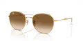 Ray-Ban RB3809 Arista Gold/Light Brown (001/51) Sunglasses - Color Image