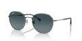 Ray-Ban RB3809 Gunmetal/Blue (004/S3) Sunglasses - Color Image