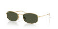 Ray-Ban RB3832 Arista Gold/Green (001/31) Sunglasses - Color Image
