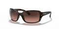 Ray-Ban RB4068 Havana / Pink Gradient Brown (642/A5) Sunglasses - Color Image