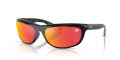 Ray-Ban RB4089 - Balorama Black/Grey Mirror Red (68711D) Sunglasses - Color Image