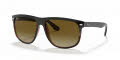 Ray-Ban RB4147 Top Black On Brown / Brown Gradient Dark Brown Lens (609585) Sunglasses - Color Image