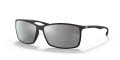 Ray-Ban RB4179 - Liteforce Matte Black / Gray Mirror Silver Polarized Lens (601S82) Sunglasses - Color Image