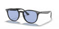 Ray-Ban RB4259F - Alternate Fit Black / Blue Lens (601/80) Sunglasses - Color Image