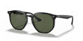 Ray-Ban RB4306 Black / Green Lens (601/71) Sunglasses - Color Image