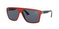 Ray-Ban RB4309M - Scuderia Ferrari Collection Matte Red / Grey Lens (F62887) Sunglasses - Color Image