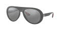 Ray-Ban RB4310M - Scuderia Ferrari Collection Grey/Grey Mirror Silver (F6266G) Sunglasses - Color Image