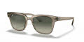 Ray-Ban RB4323 Transparent Gray / Gray Gradient Dark Gray (644971) Sunglasses - Color Image