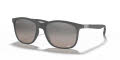 Ray-Ban RB4330CH Sand Gray / Gray Mirror Gray Gradient Polarized Chromance Lens (60175J) Sunglasses - Color Image
