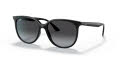 Ray-Ban RB4378 Black / Grey Gradient Lens (601/8G) Sunglasses - Color Image