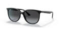 Ray-Ban RB4378 Black / Grey Gradient (601/8G) Sunglasses - Color Image